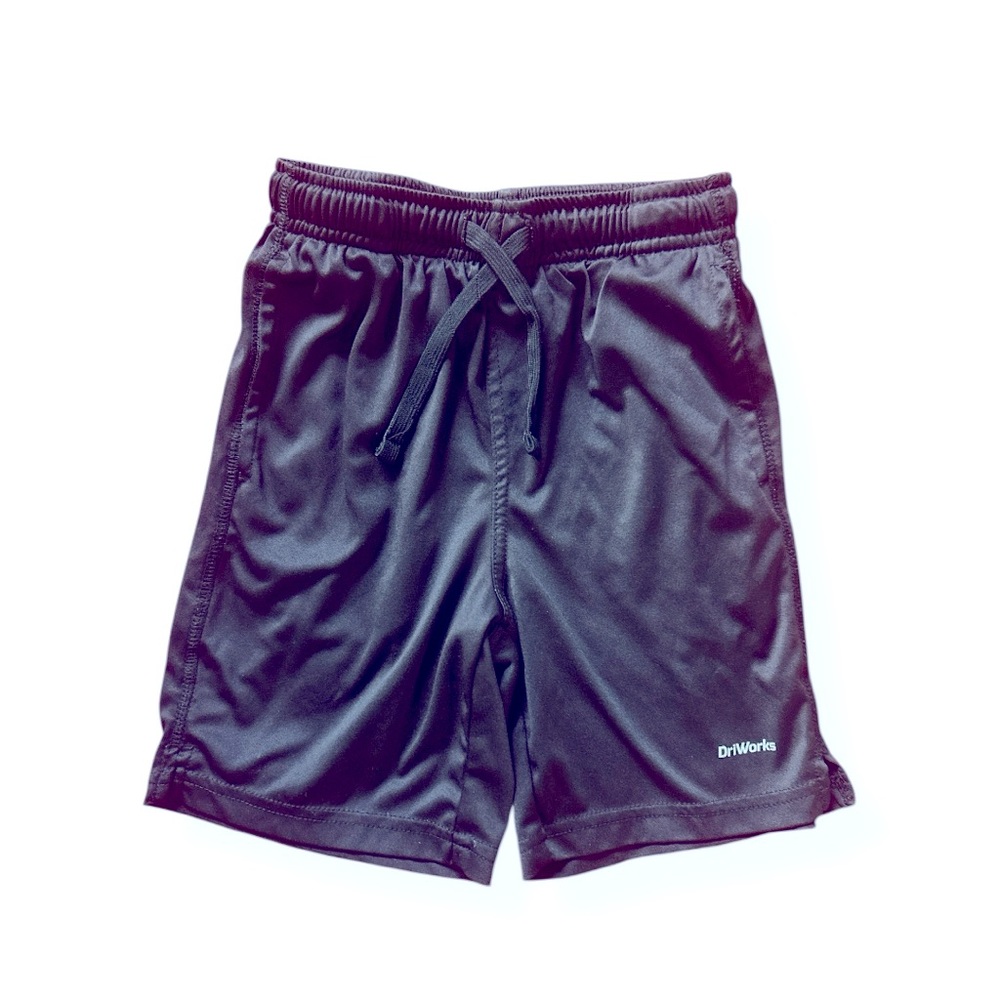 Athletic Works Boys Black Basketball Shorts